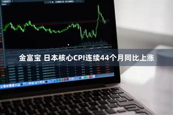 金富宝 日本核心CPI连续44个月同比上涨